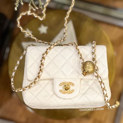 chanel bag gold ball|chanel flap bag price.